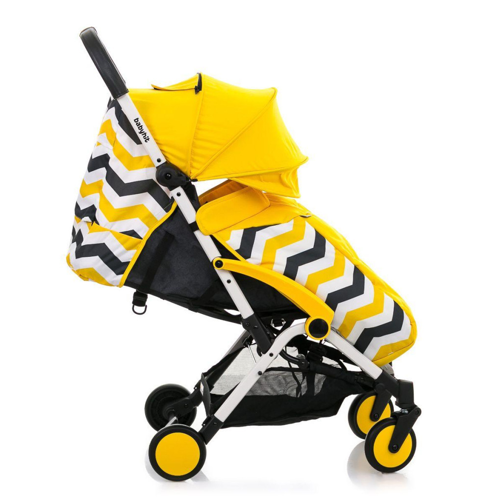 Коляска BabyHit Amber Plus Yellow Black (30 166) - зображення 6
