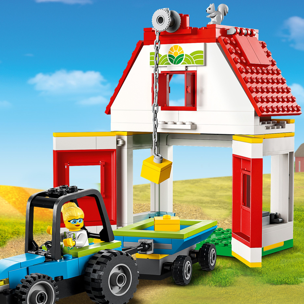 Конструктор LEGO City Farm Тварини на фермі та у хліві 230 деталей (60346) - зображення 7