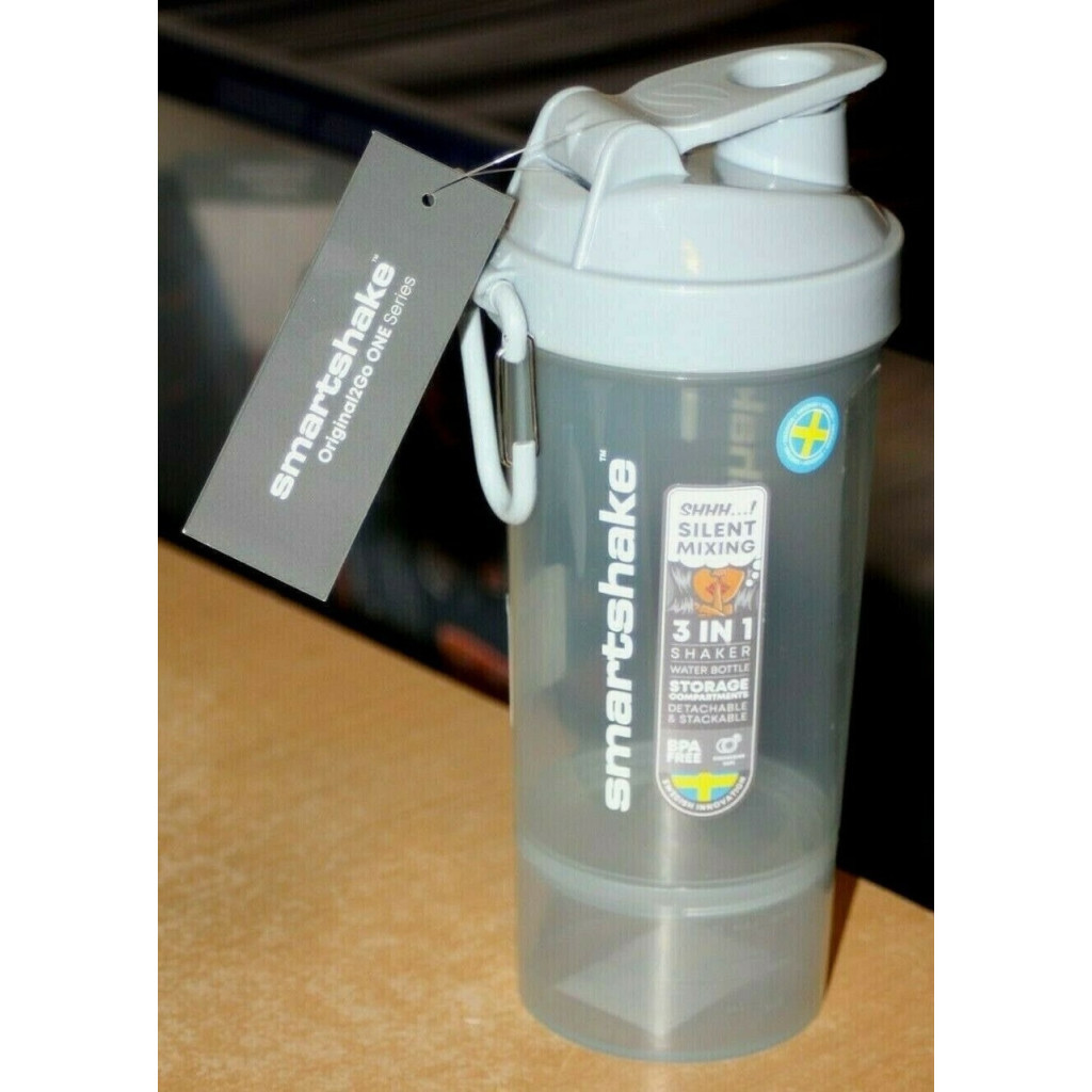 Шейкер спортивний SmartShake Original2GO One 800ml Mist Gray (10581301) - зображення 7