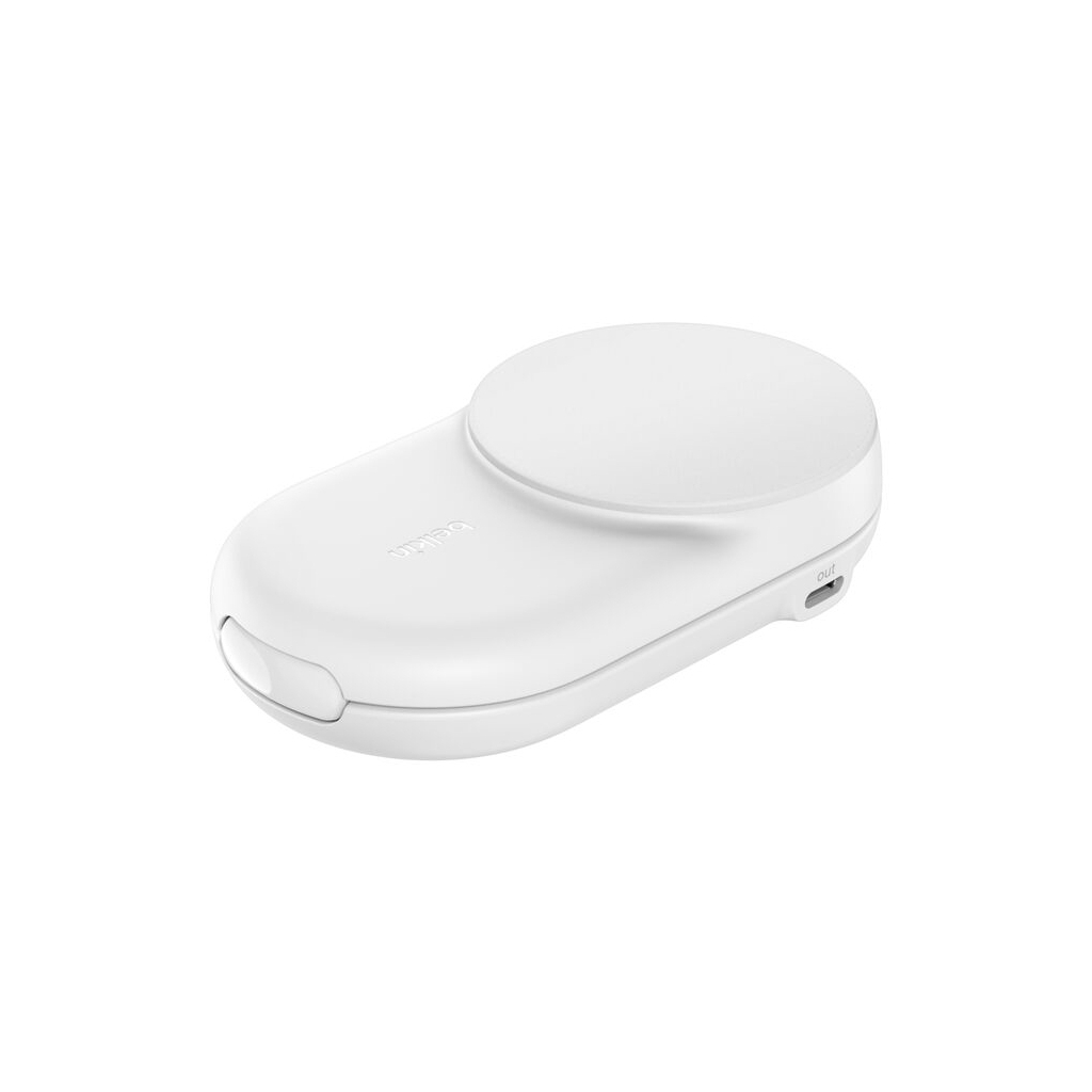 Зарядний пристрій Belkin UltraCharge Wireless 2-in-1 25W white (WIZ039KQWH) - зображення 4