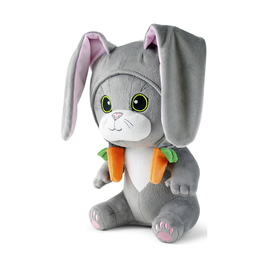 М'яка іграшка WP Merchandise Кото-Кролик (FWPCATBANNY22GY00) - зображення 2