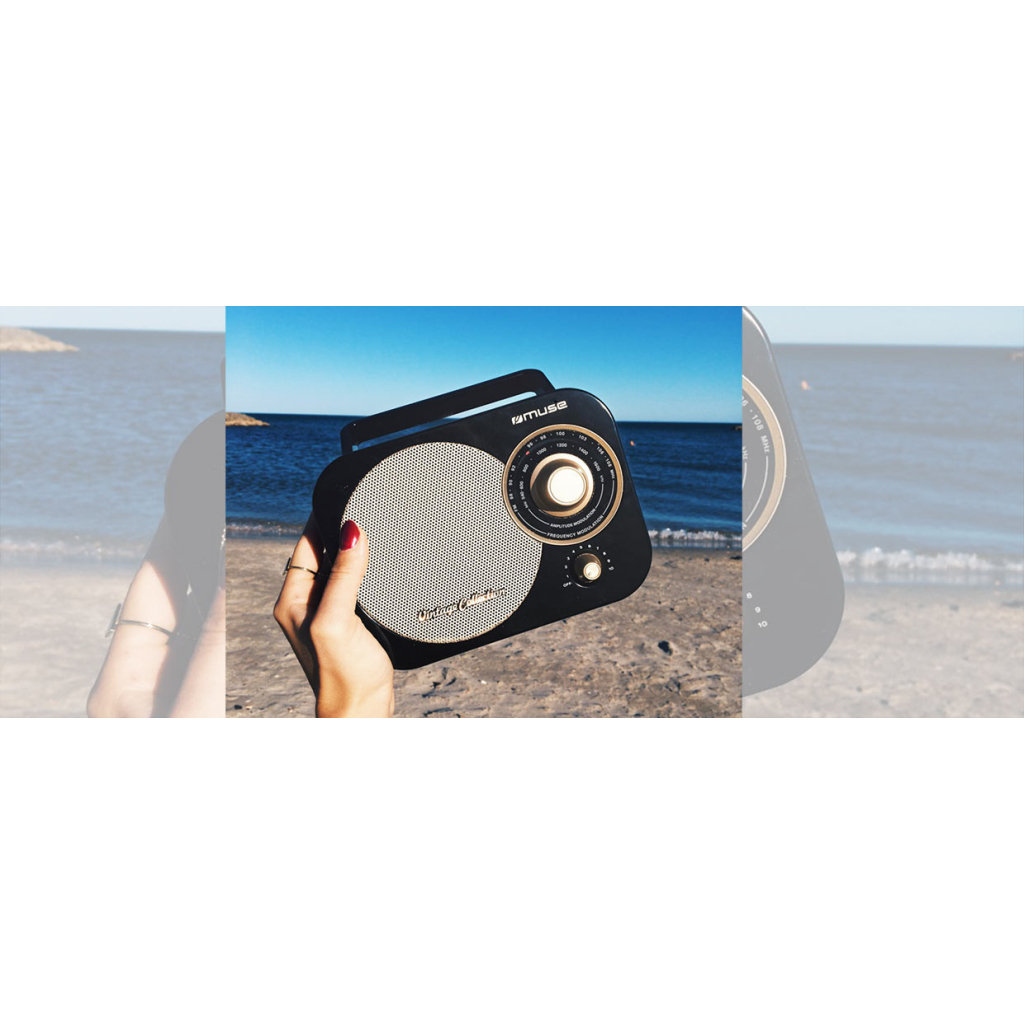 Акустична система Muse M-055 RB Wireless Black (M-055 RB) - зображення 4