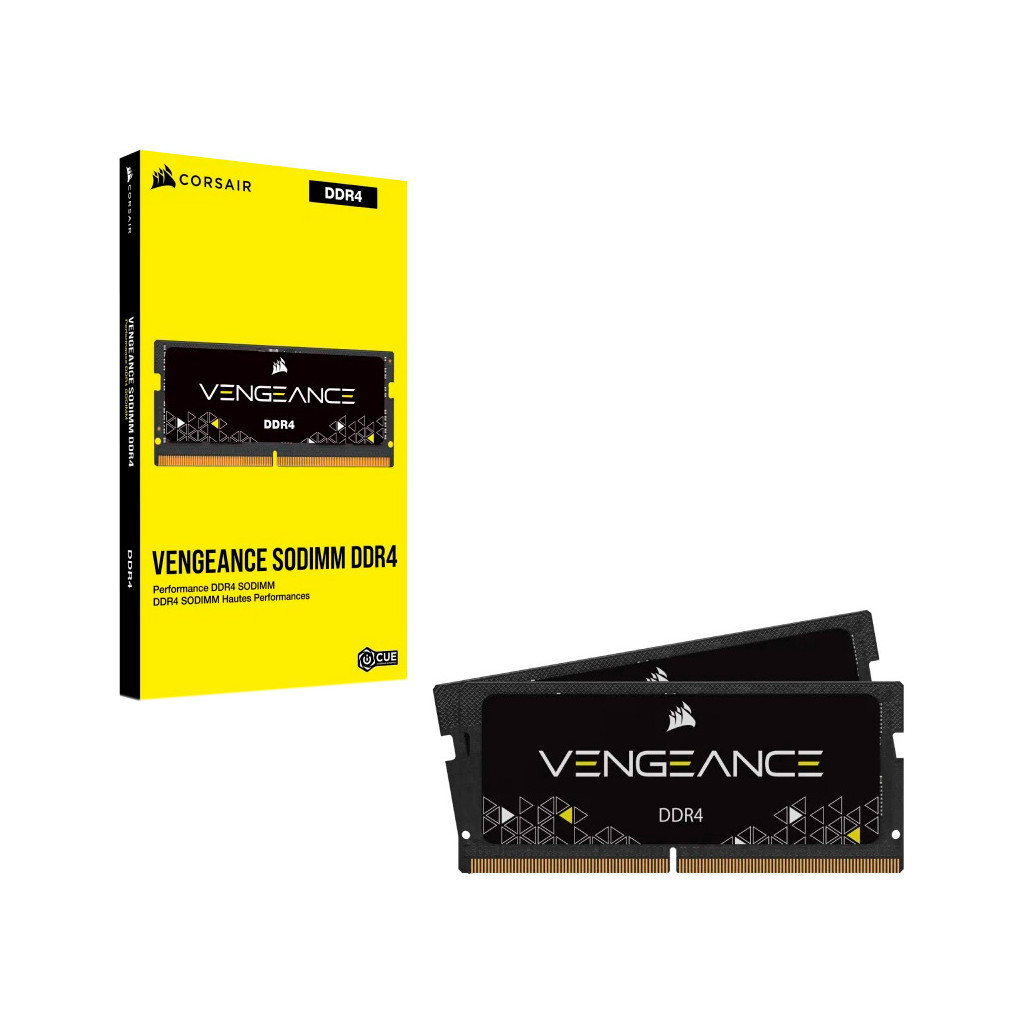 Модуль пам'яті для ноутбука SoDIMM DDR4 32GB (2x16GB) 3200 MHz Vengeance Corsair (CMSX32GX4M2A3200C22) - зображення 3