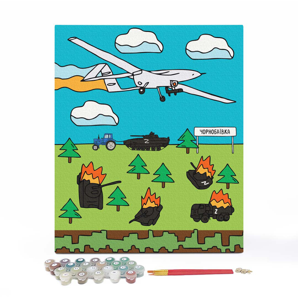 Картина по номерам Orner Чорнобаївка 40х50 см (orner-1669) - изображение 2