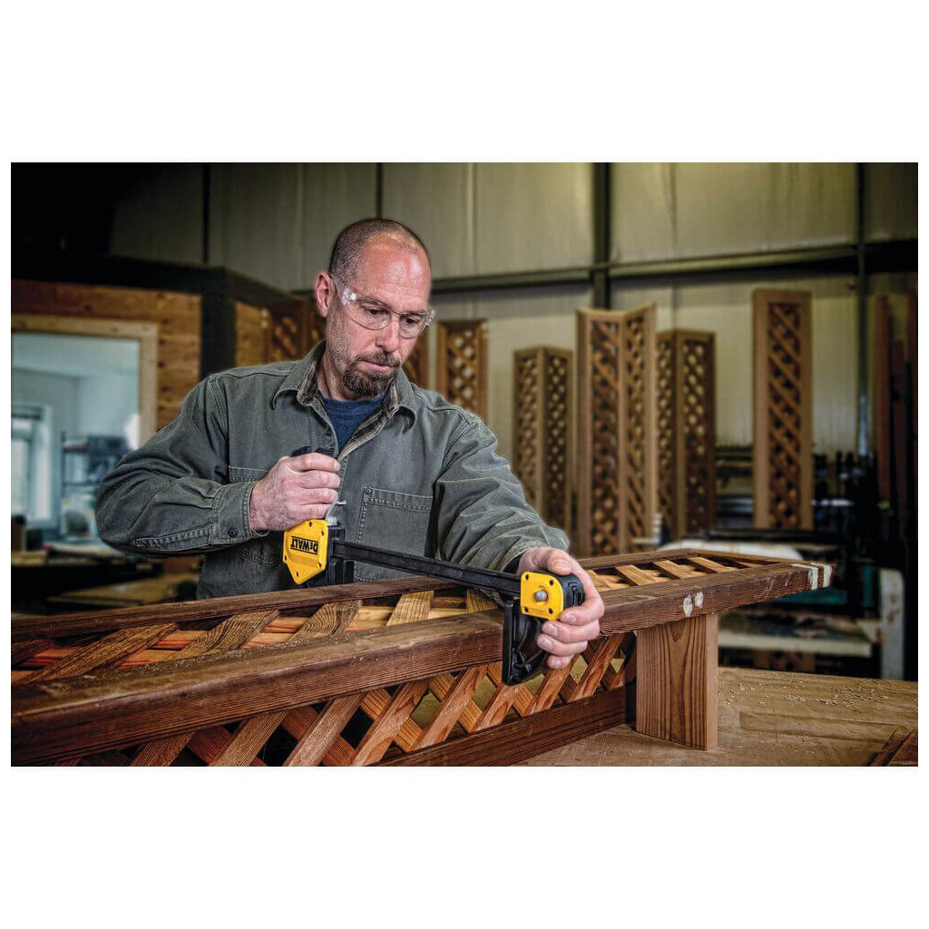 Струбцина DeWALT "XL" тригерна (швидкозатискна), 600 мм, тиск 270 кг. (DWHT0-83186) - зображення 3