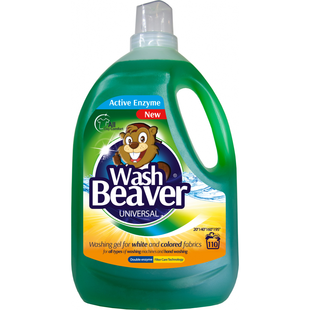 Гель для прання Wash Beaver Universal 3.3 л (4820203060740) - зображення 1