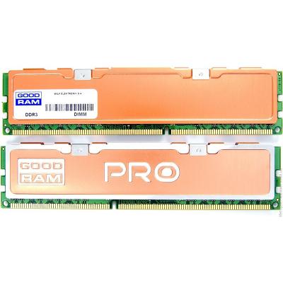 Модуль пам'яті для комп'ютера DDR3 8Gb (2x4GB) 2400 MHz PRO Goodram (GP2400D364L11S/8GDC) - зображення 1