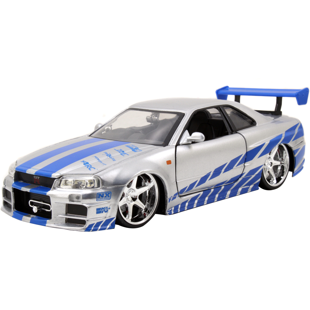 Машина Jada металева Форсаж Ніссан Скайлайн BNR-34 2002 1:24 (253203044) - зображення 1