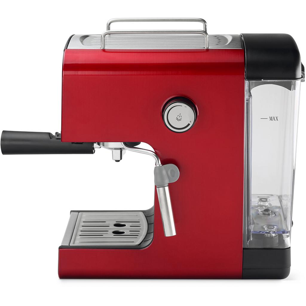 Ріжкова кавоварка еспресо Polaris PCM 1516E Adore Crema Red - зображення 3