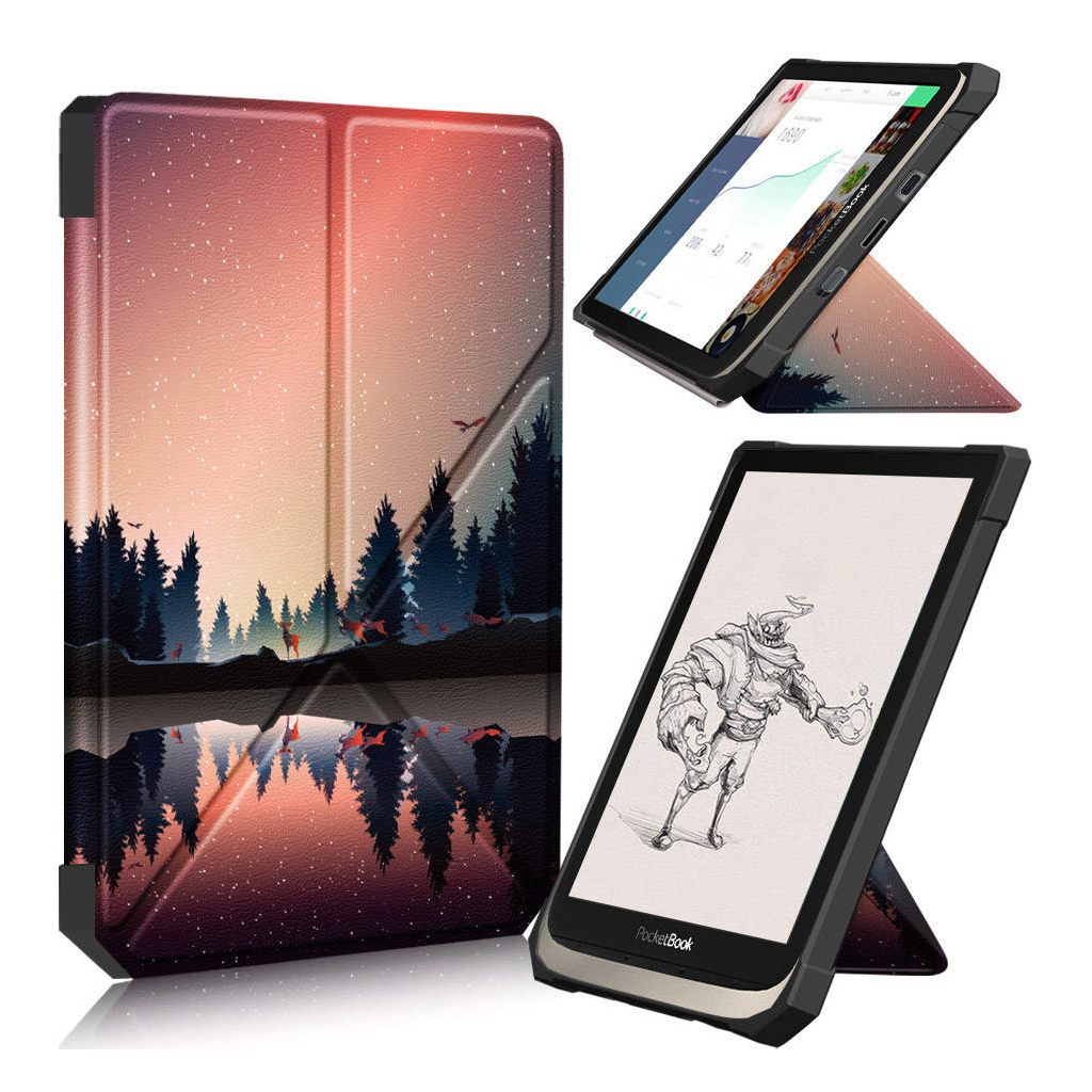 Чохол до електронної книги BeCover Ultra Slim Origami PocketBook 740 Inkpad 3 / Color / Pro (707165) - зображення 2