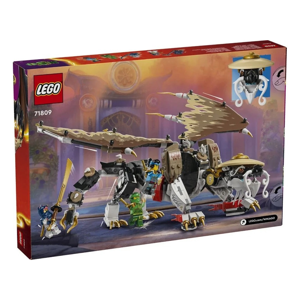 Конструктор LEGO NINJAGO Еґалт Повелитель Драконів 532 деталей (71809) - зображення 9