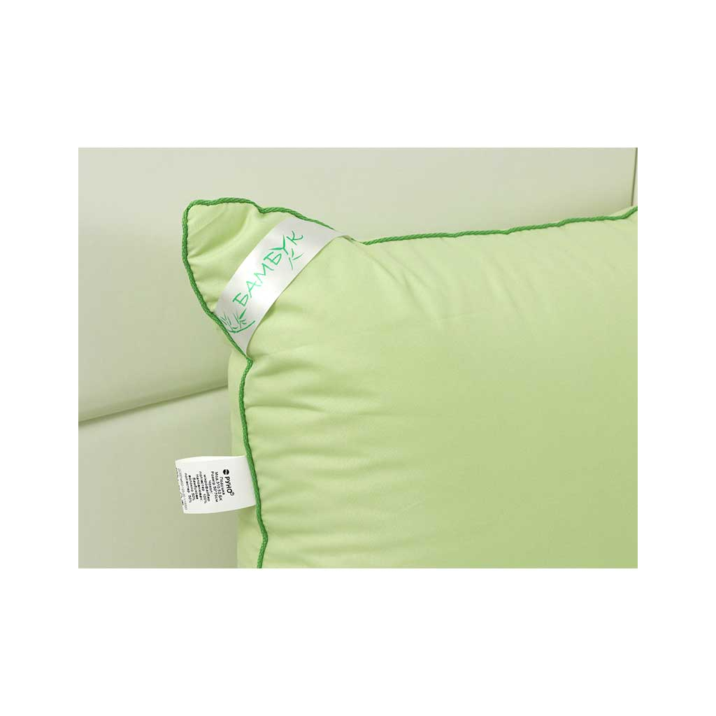 Подушка Руно Бамбукова салатова 70х70 см (313.52БКУ_Салатовий) - зображення 4
