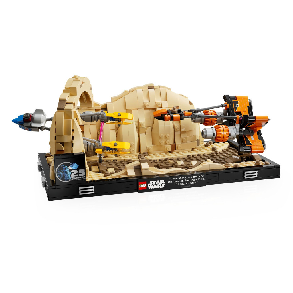 Конструктор LEGO Star Wars Діорама Mos Espa Podrace 718 деталей (75380) - зображення 4