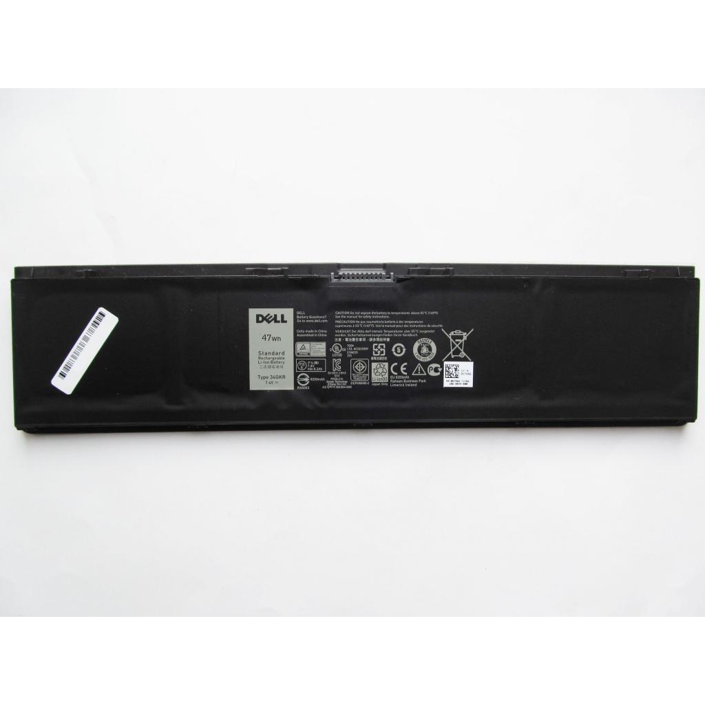 Акумулятор до ноутбука Dell Latitude E7440 34GKR, 47Wh (6200mAh), 3cell, 7.4V, Li-ion (A47454) - зображення 1