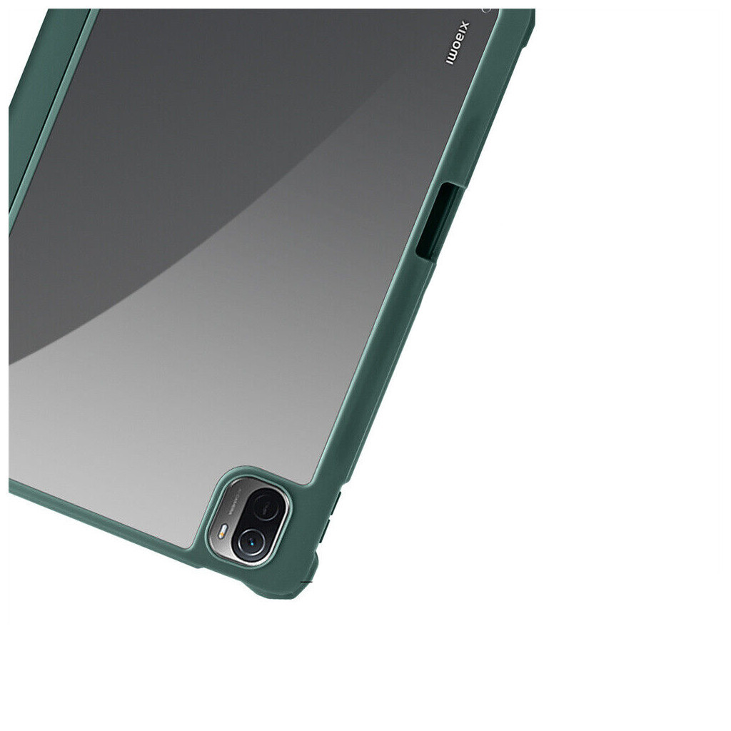 Чохол до планшета BeCover Soft Edge Pencil Mount Xiaomi Mi Pad 5 / 5 Pro Dark Green (708363) - зображення 5