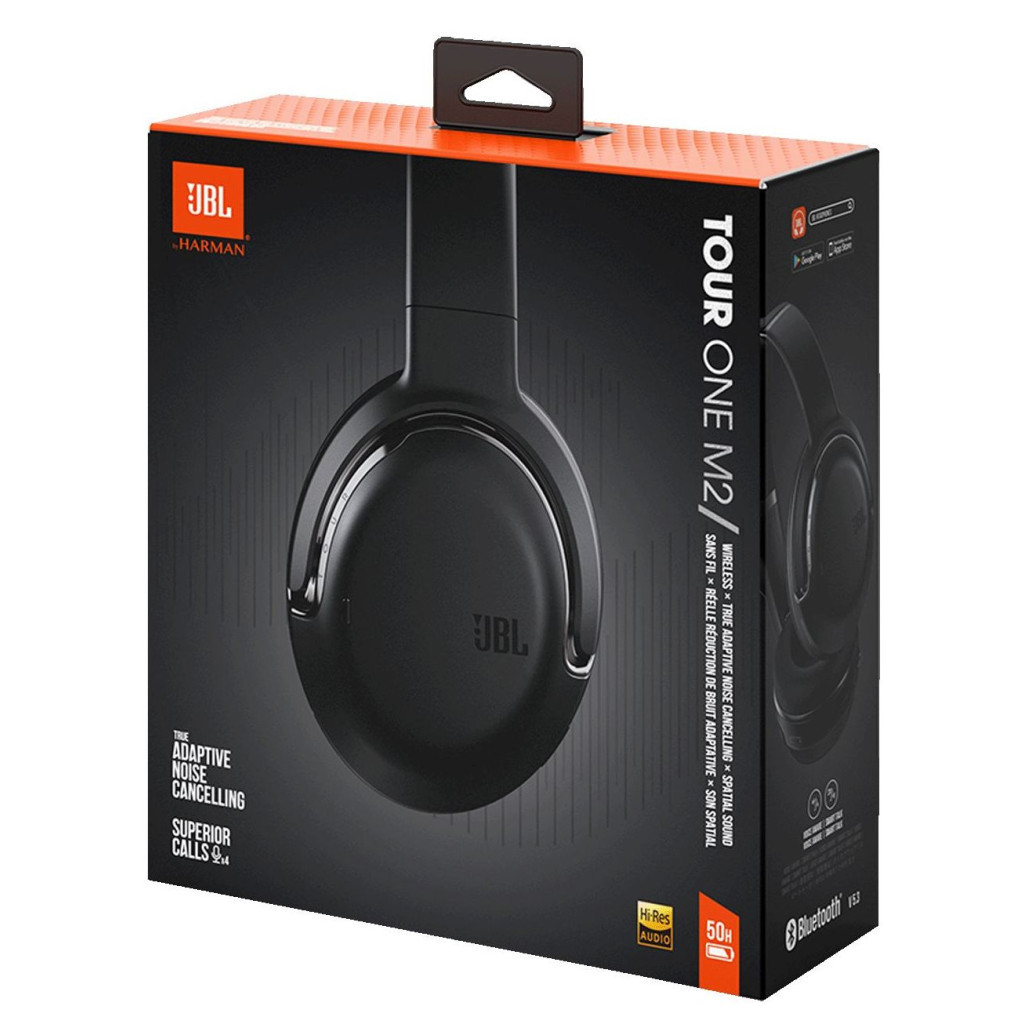 Навушники JBL Tour One M2 Black (JBLTOURONEM2BLK) - зображення 12