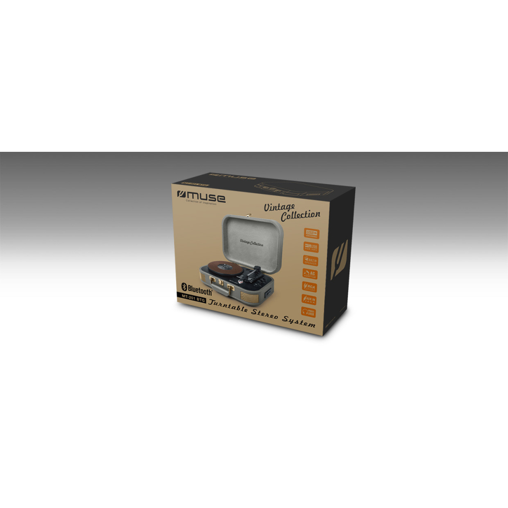 Програвач вінілу Muse MT-201 BTG - зображення 2