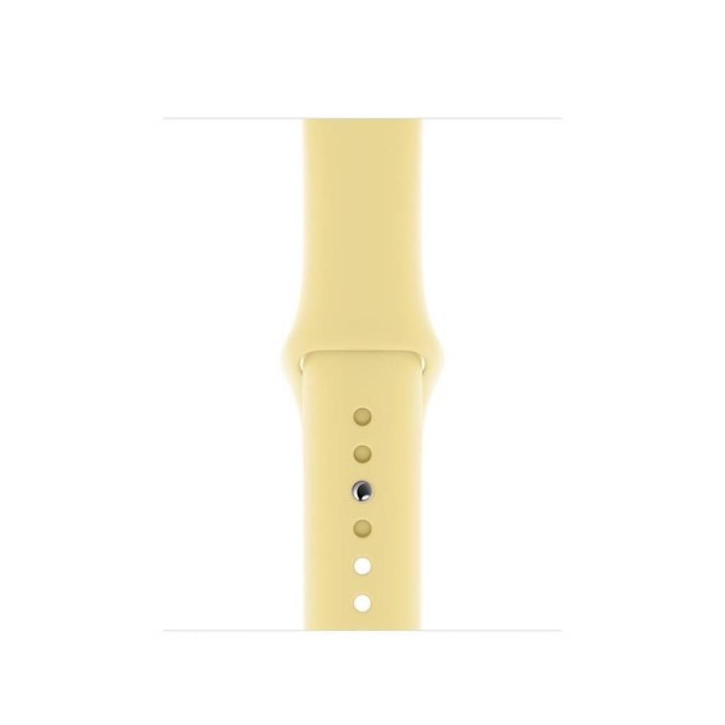 Ремінець до смарт-годинника Apple 40mm Sport Band Lemon Cream - S/M & M/L (MWUU2ZM/A) - зображення 3