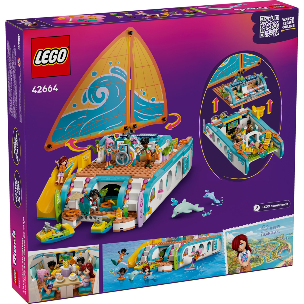 Конструктор LEGO Friends Пригоди на туристичному човні (42664) - зображення 11