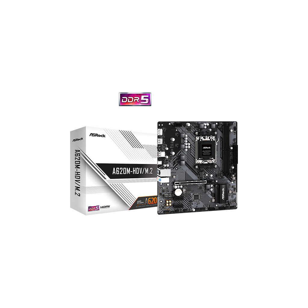 Материнська плата ASRock A620M-HDV/M.2 - зображення 6
