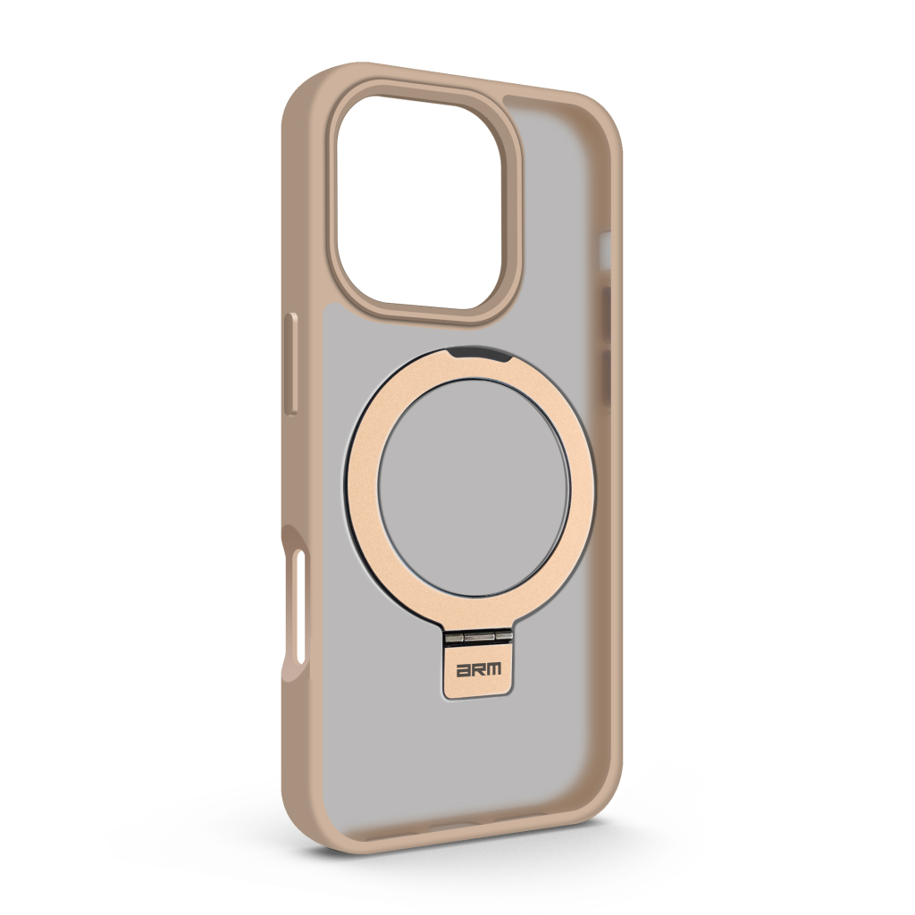 Чохол до мобільного телефона Armorstandart Unit Stand Apple iPhone 16 Pro Titanium Desert (ARM82256) - зображення 1