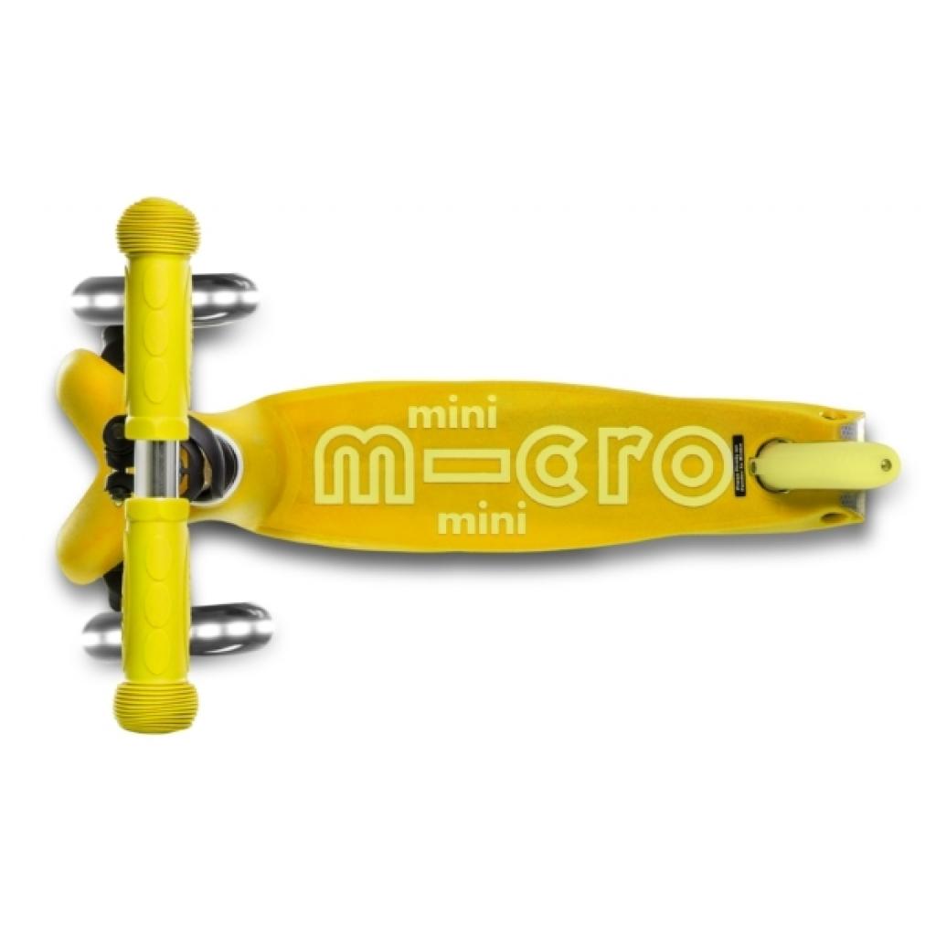 Самокат Micro Mini Deluxe Yellow LED (MMD053) - зображення 2