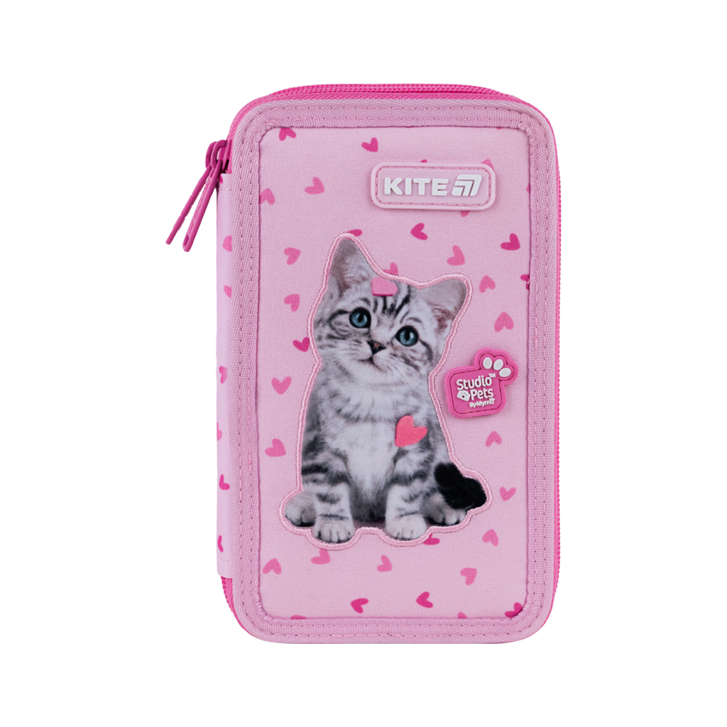 Пенал Kite 623 Studio Pets, 2 відділення (SP25-623) - изображение 3