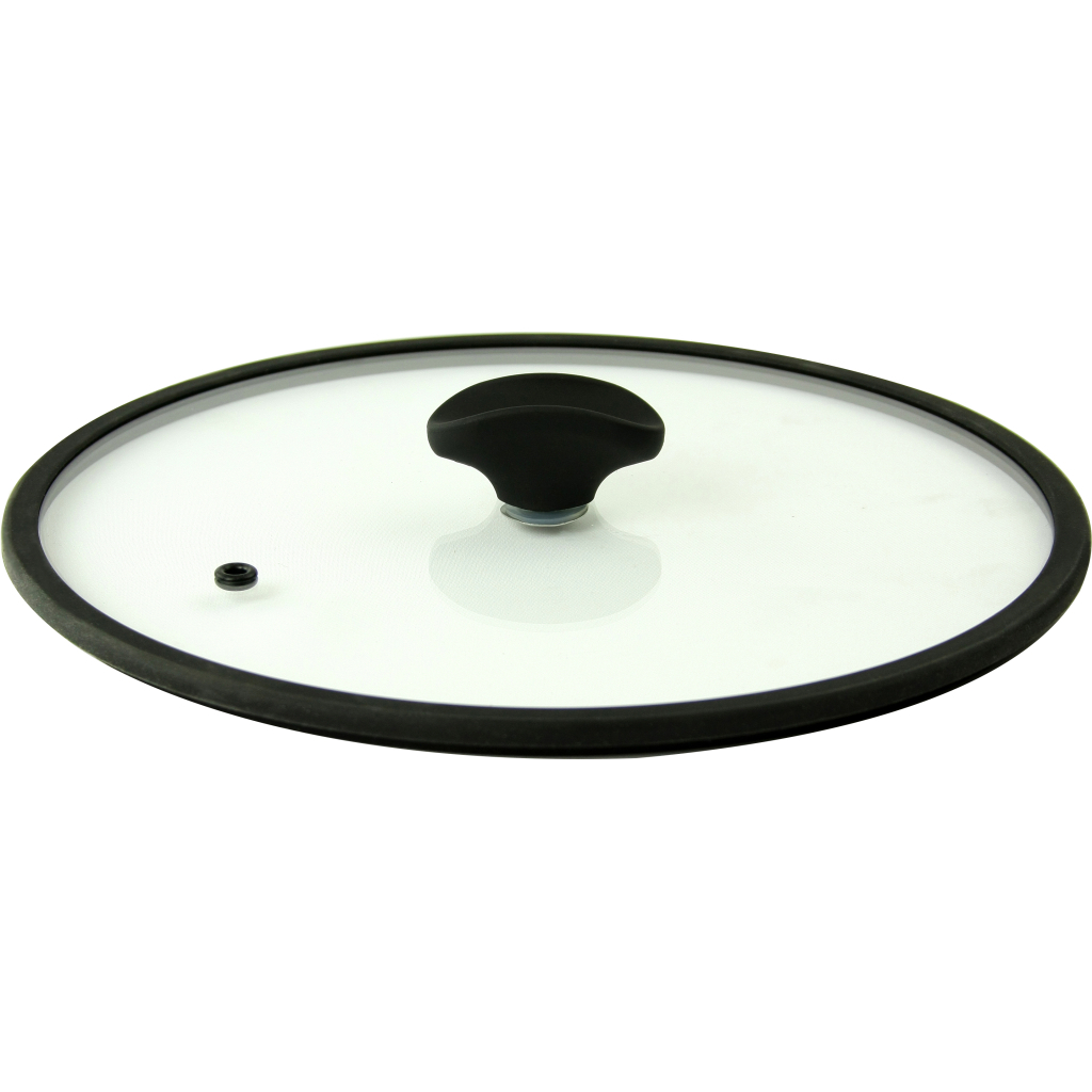 Кришка для посуду TVS Glass/Silicon 28 см (9465128003F201) - зображення 1