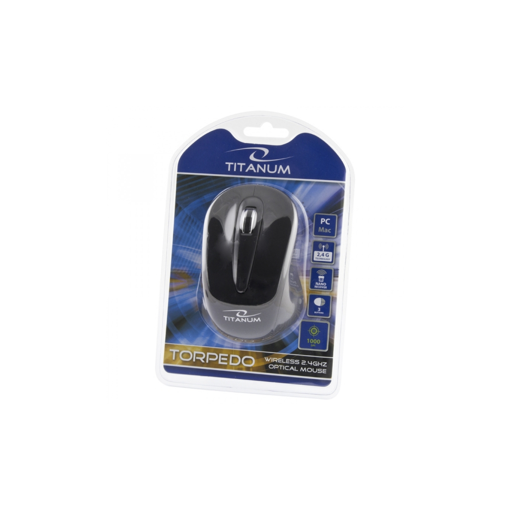 Мишка Esperanza Titanum TM104K Black - изображение 4