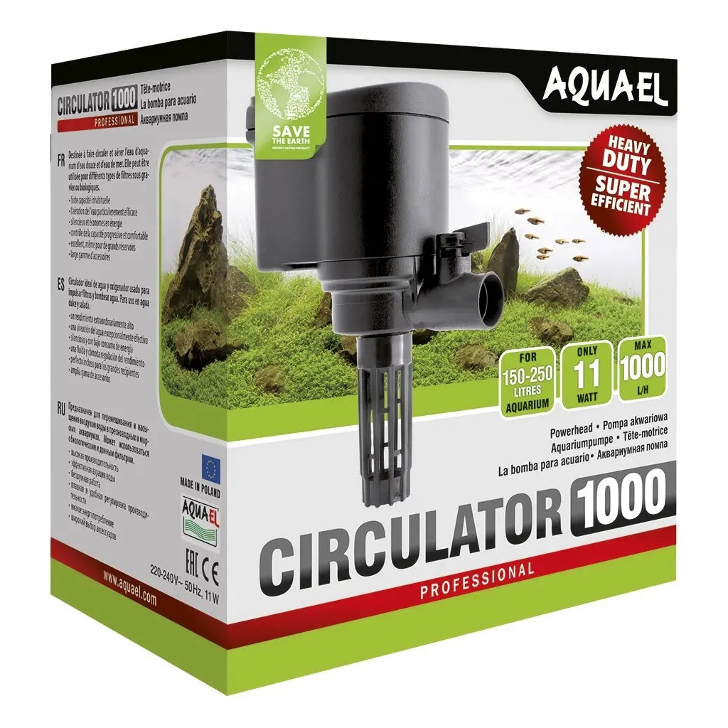 Помпа для акваріума AquaEl Circulator 1000 л (5905546131872) - изображение 2