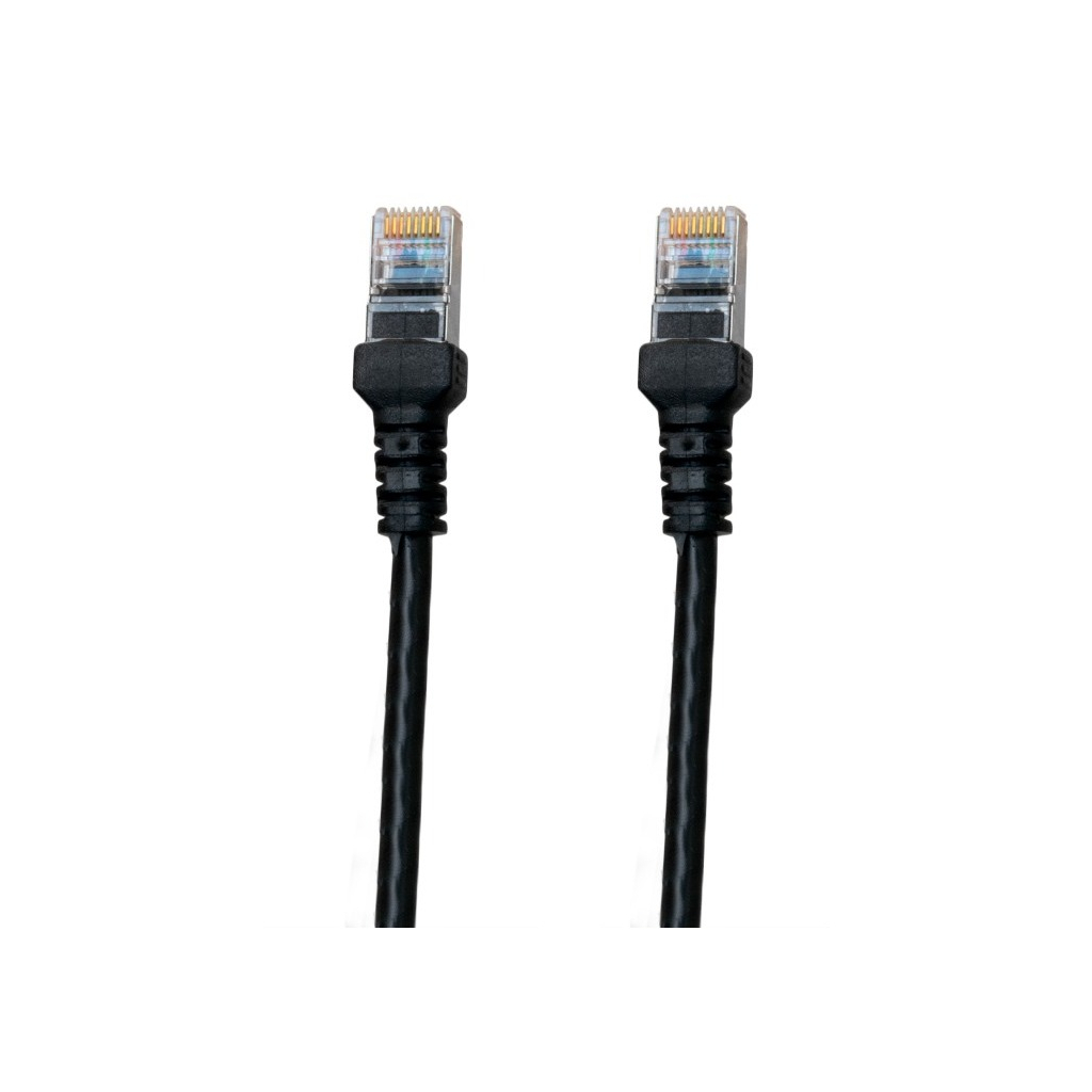 Патч-корд Extradigital 8м, FTP, Cat. 6, CCA, black (KBP1868) - изображение 3