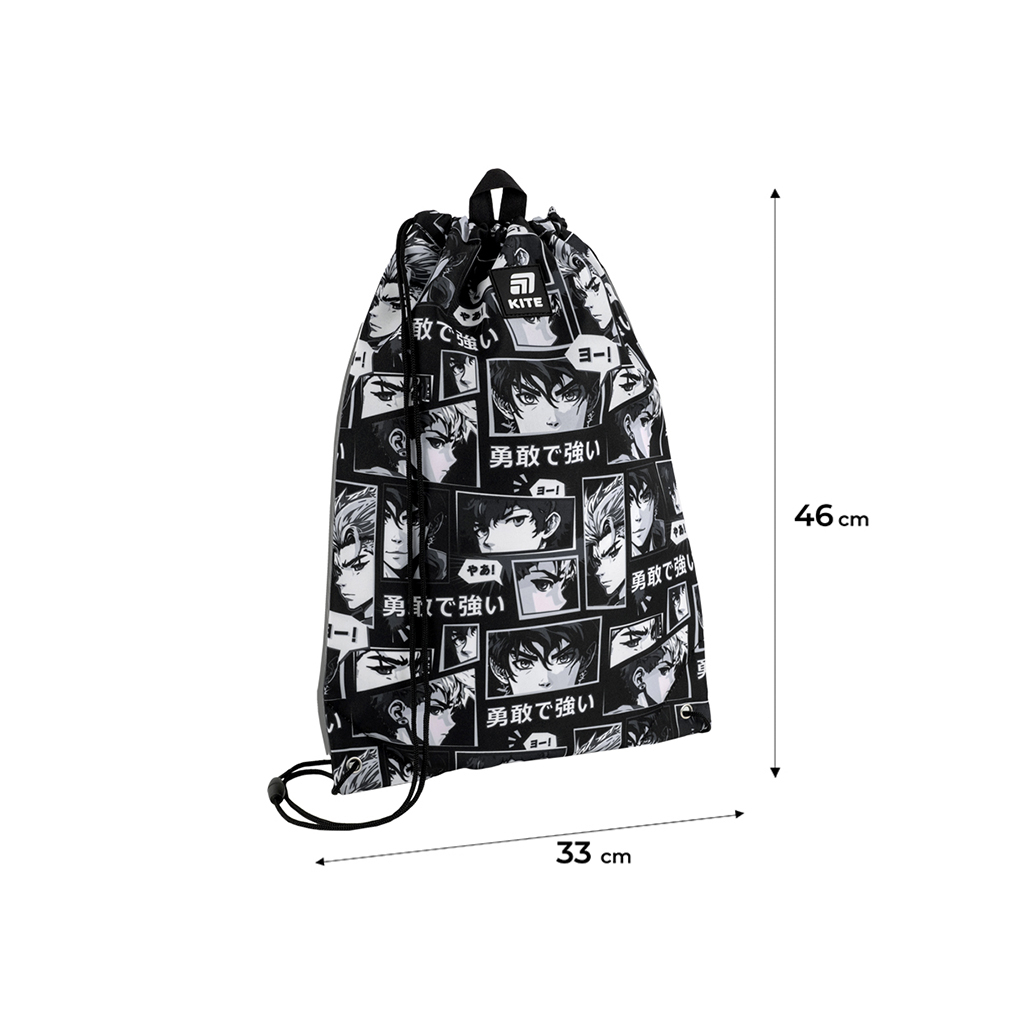 Сумка для взуття Kite 600M Anime Boy (K25-600M-12) - изображение 2