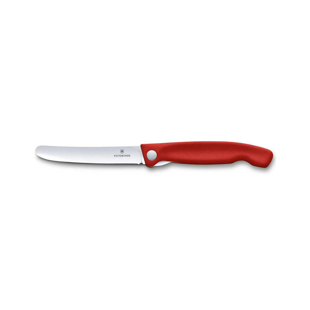 Кухонний ніж Victorinox Swiss Classic Foldable Paring 11 см Red (6.7801.FB) - зображення 5