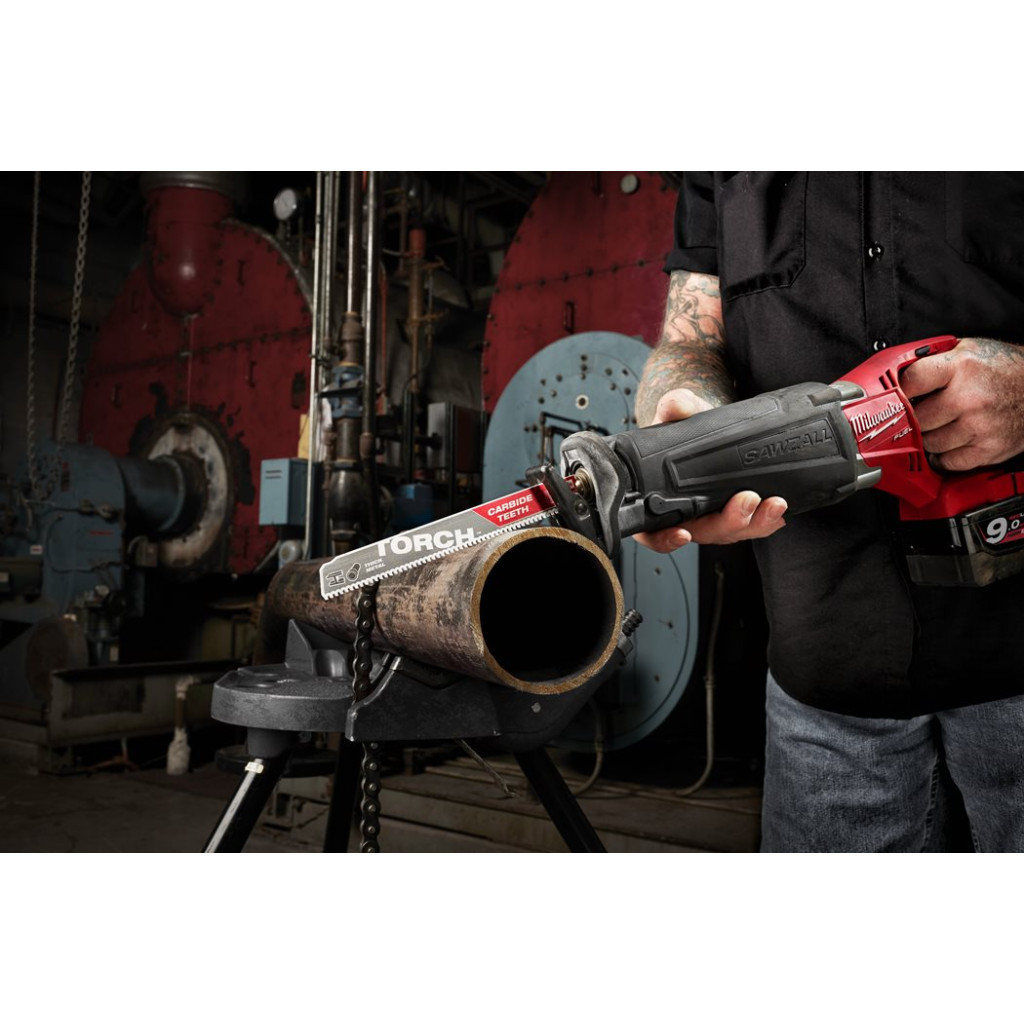 Полотно Milwaukee для шабельної пили, TORCH CARBIDE 150мм, крок 3,6мм, 5шт, метал (48005501) - зображення 2