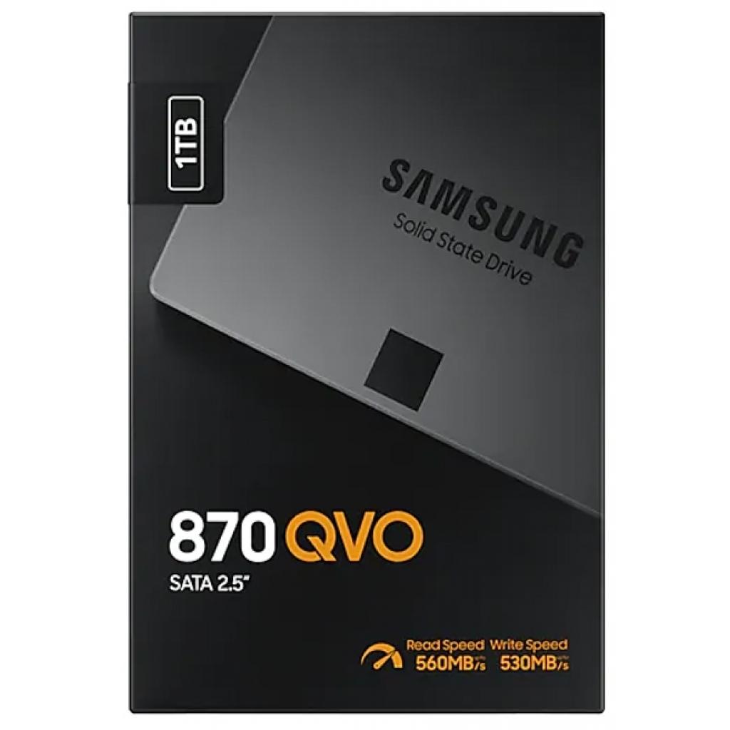 Накопичувач SSD 2.5" 1TB 870 QVO Samsung (MZ-77Q1T0BW) - изображение 6