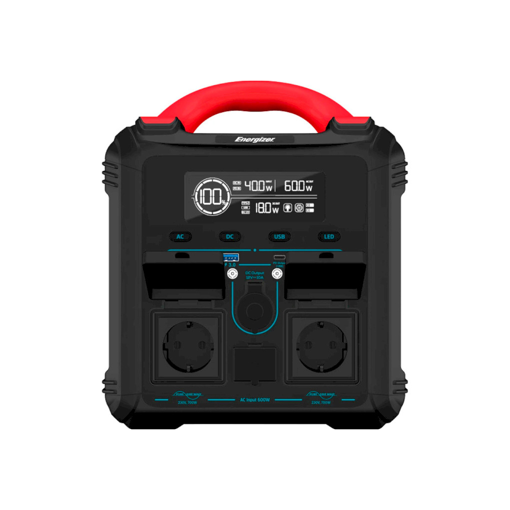Зарядна станція Energizer 700W, 551Wh (PPS550W1F) - зображення 5