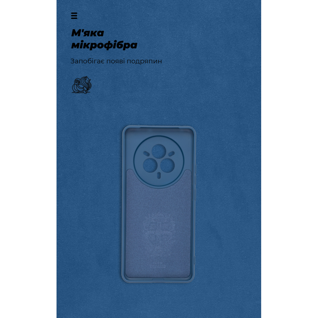 Чохол до мобільного телефона Armorstandart ICON Realme 14 Pro+ 5G Camera cover Dark Blue (ARM83627) - зображення 4