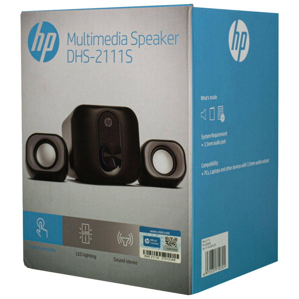 Акустична система HP DHS-2111S6+5Вт USB (DHS-2111S) - изображение 4