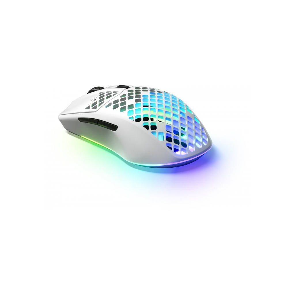 Мишка SteelSeries Aerox 3 Wireless Snow (SS62608) - зображення 2