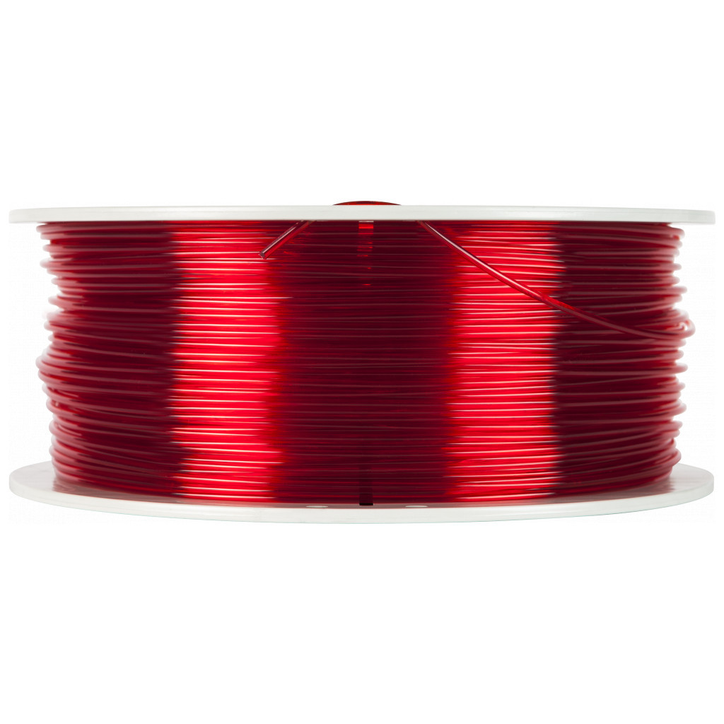 Пластик для 3D-принтера Verbatim PETG, 2,85 мм, 1 кг, red-transparent (55062) - зображення 2