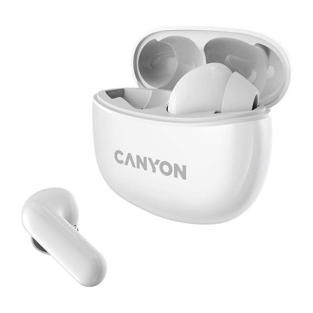 Навушники Canyon TWS-5 White (CNS-TWS5W) - зображення 3