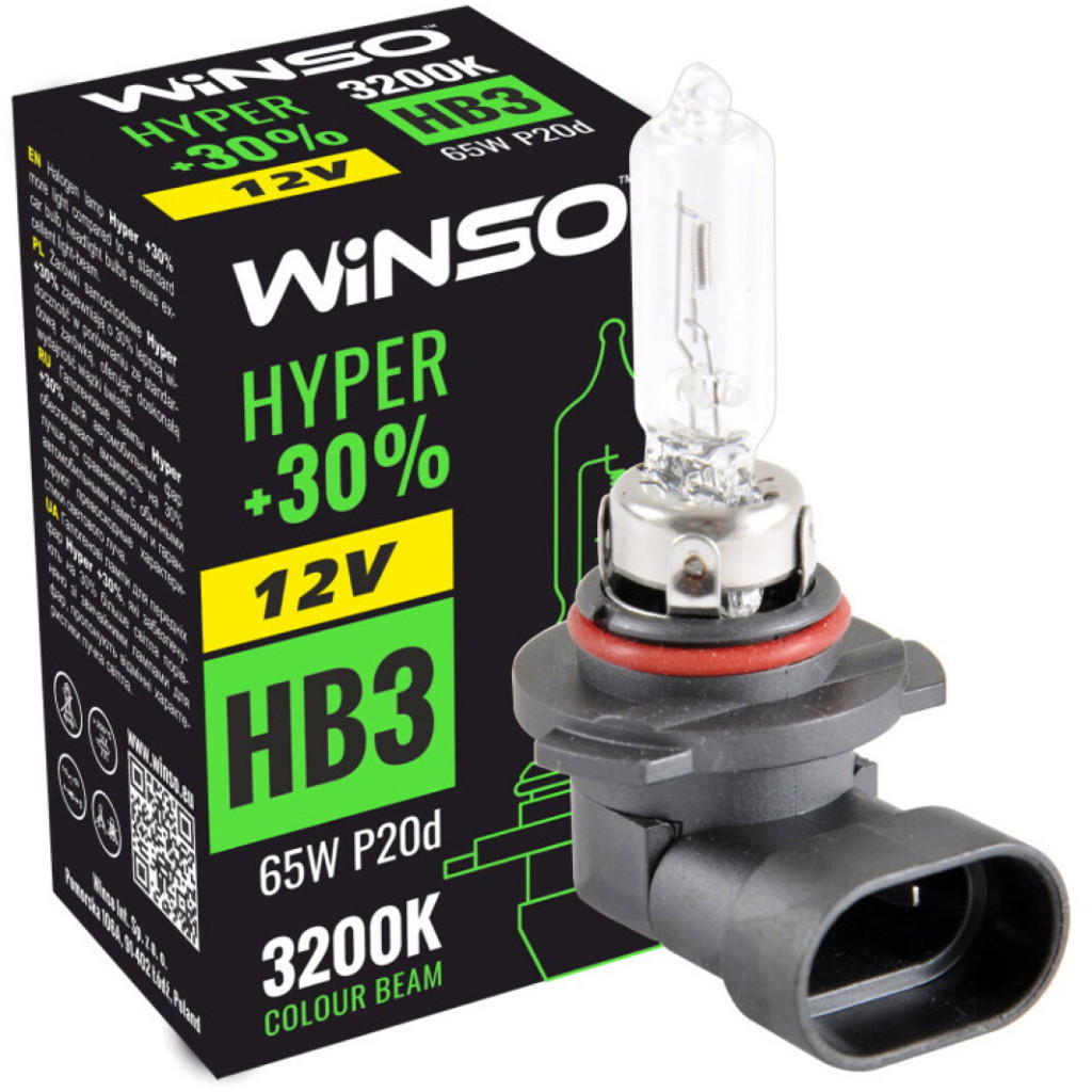 Автолампа WINSO HB3 TRUCK +30 65W (712500) - зображення 2