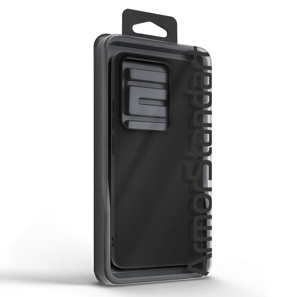 Чохол до мобільного телефона Armorstandart Matte Slim Fit Xiaomi Redmi Note 13 Pro 4G Black (ARM73134) - зображення 5