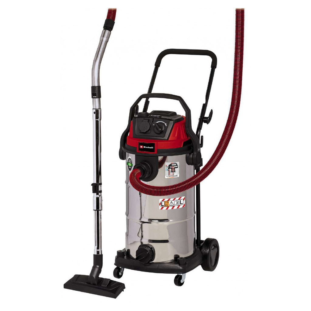Пилосос будівельний Einhell TE-VC 2340 SACL, 1500Вт, 225мБар, 40л, клас L, 10.1кг (2342470) - изображение 1