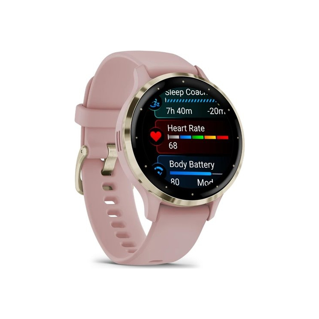 Смарт-годинник Garmin Venu 3S, Dust Rose + Soft Gold, GPS (010-02785-03) - зображення 3