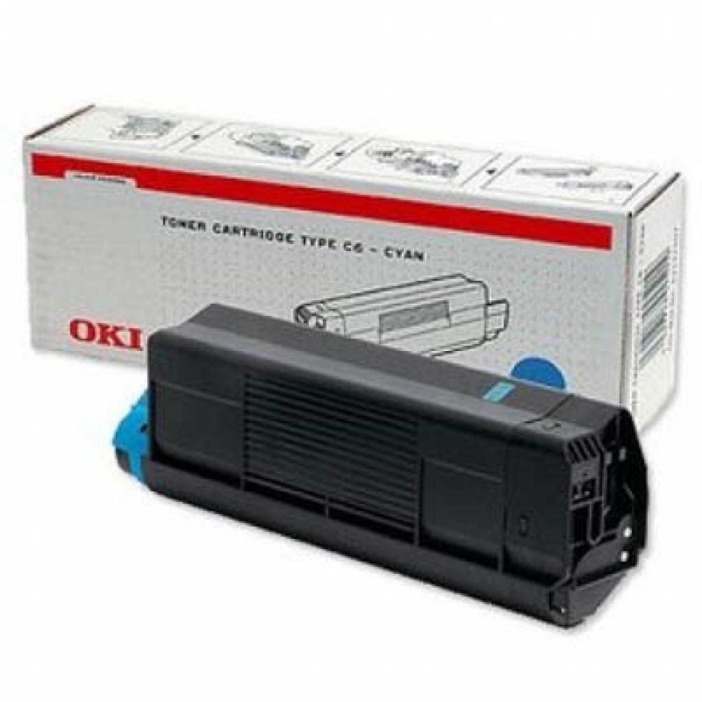 Тонер-картридж OKI C5200/5400 cyan (42804568) - зображення 1