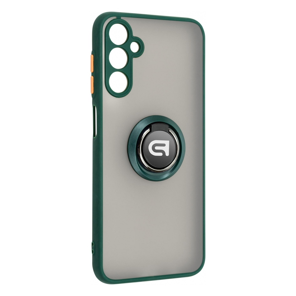 Чохол до мобільного телефона Armorstandart Frosted Matte Ring Samsung M14 5G (M146) Dark Green (ARM68363) - зображення 1