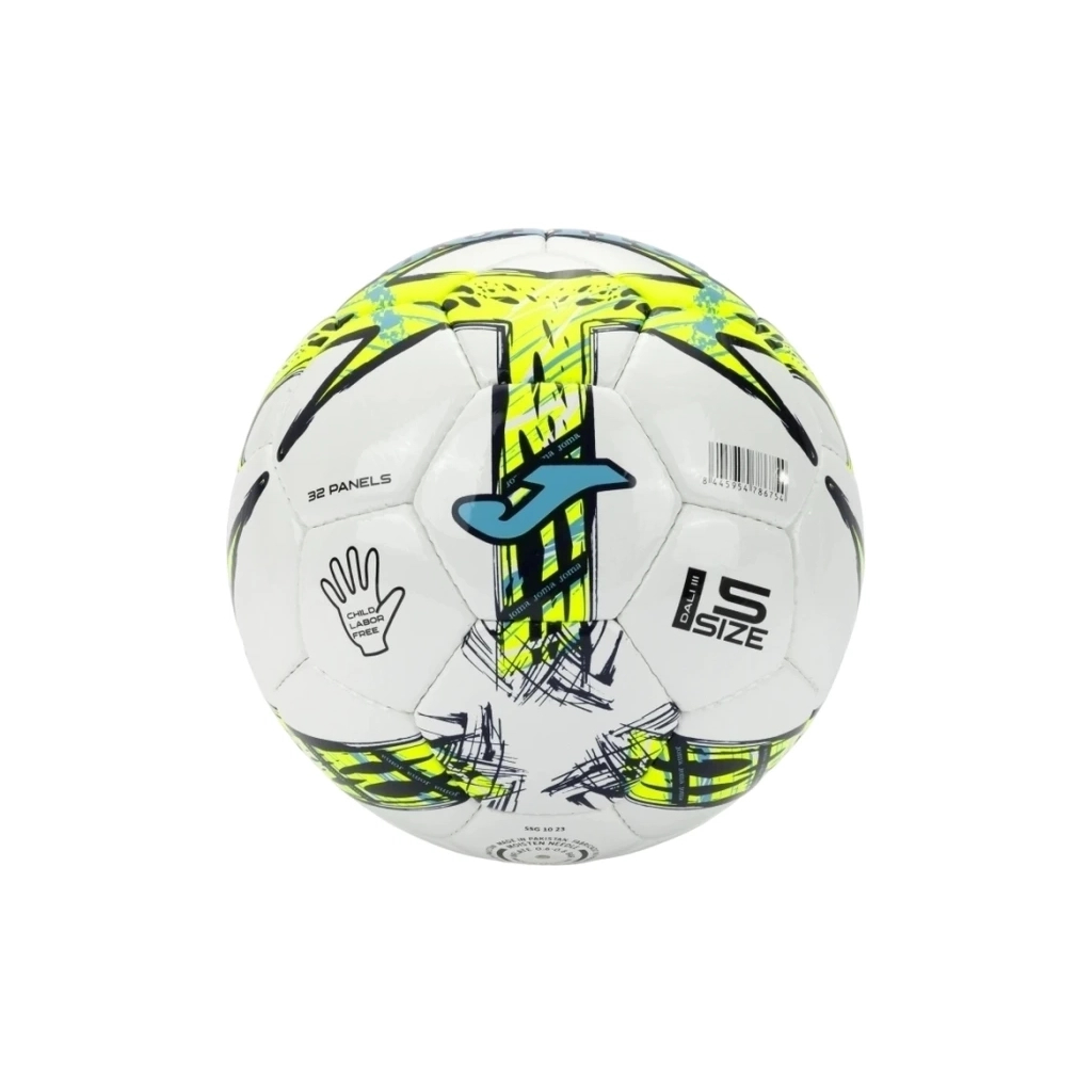 М'яч футбольний Joma Dal III (401412.216) Уні 4 Біло-салатовий (8445954786761) - изображение 2
