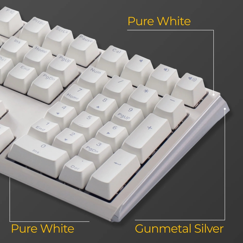 Клавіатура Ducky One 3 Cherry MX Brown RGB UA USB White (DKON2108ST-BUAPXPWWWSC1) - зображення 10