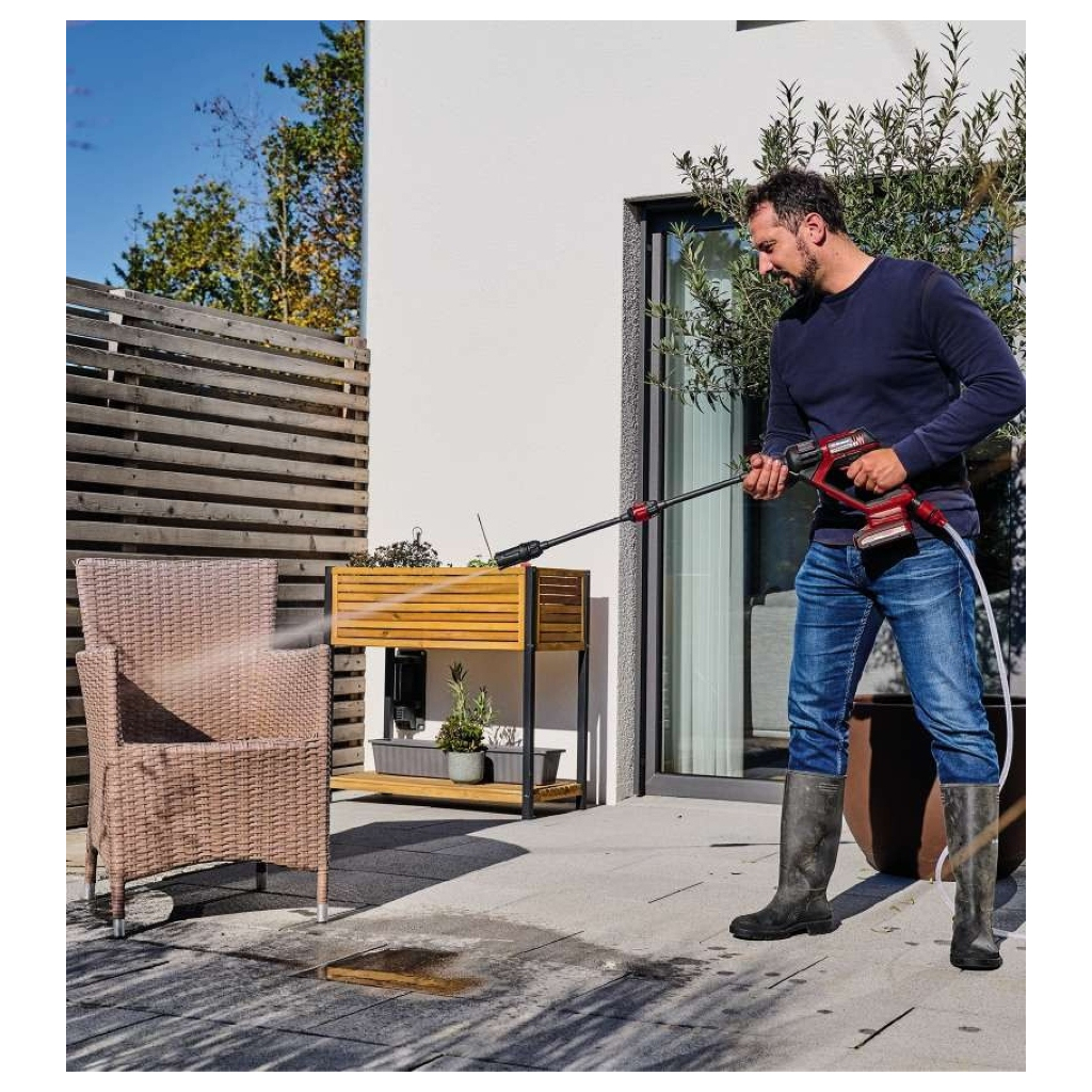 Мийка високого тиску Einhell HYPRESSO 18/24-1 Li - Solo, PXC, 18V, 24 бар, 240 л/хв (без АКБ та ЗП) (4140135) - зображення 8